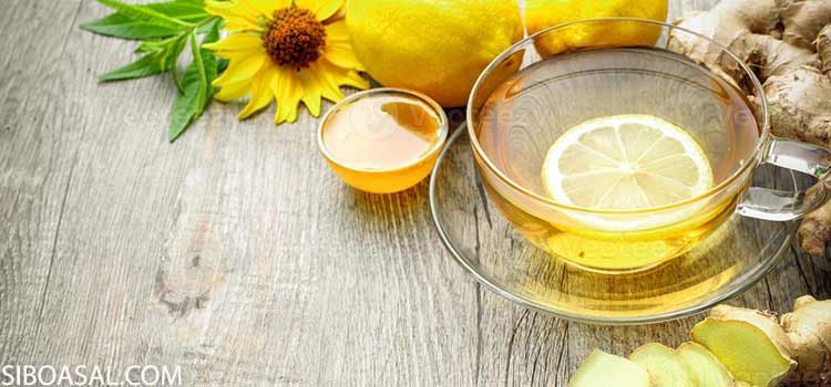 افزایش سلامت پوست در مقاله خواص زنبیل و عسل و لیمو